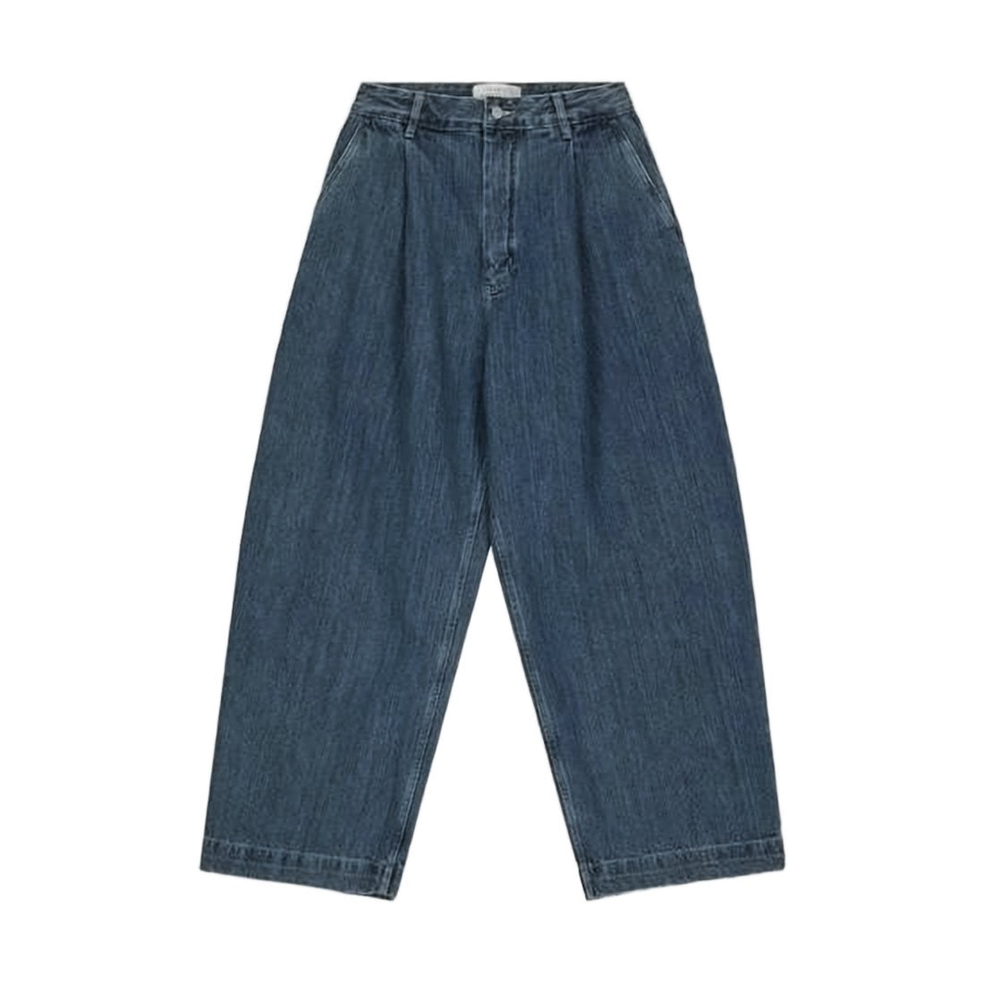 Studio Nicholson High-Waisted Wide-Leg Denim Pants