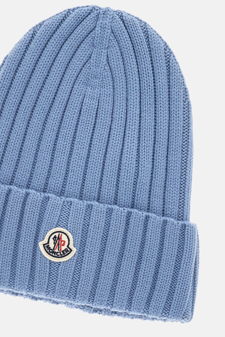 Moncler Ribbed Wool Hat