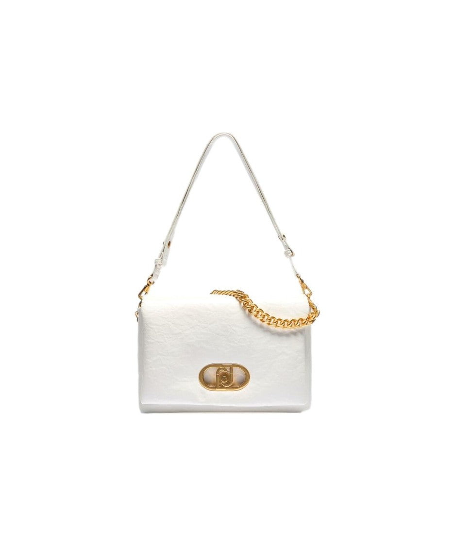 Liu Jo Snakeskin 'Lapuffy' Handbag
