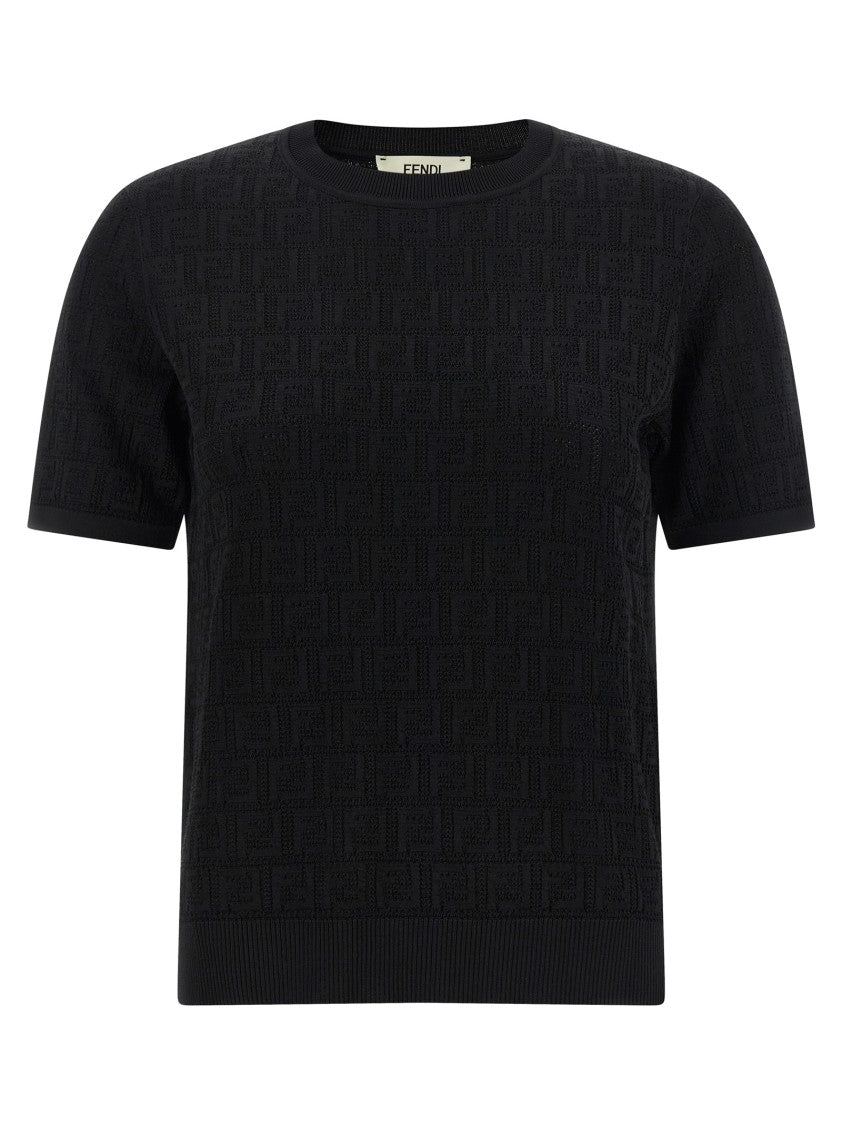 Fendi Ff Intarsia Sweater
