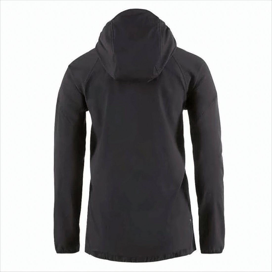 Klattermusen Fitted Black Jacket With High Collar