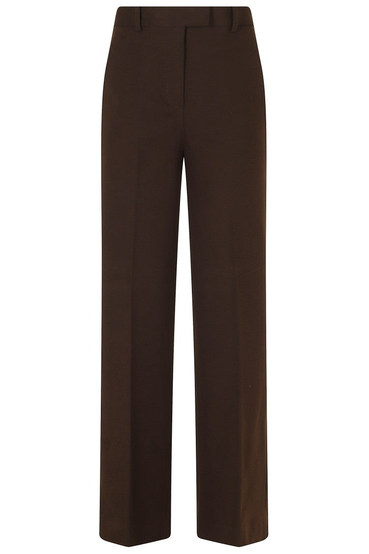 Circolo 1901 Straight Leg Fleece Pants With Smooth Finish