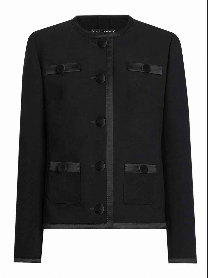 Dolce & Gabbana Black Jackets
