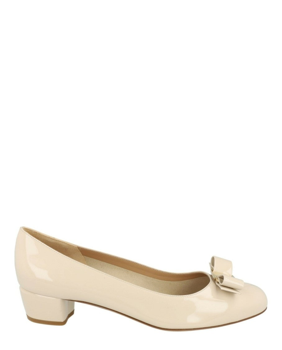Ferragamo Vara 1 Patent Leather Pumps