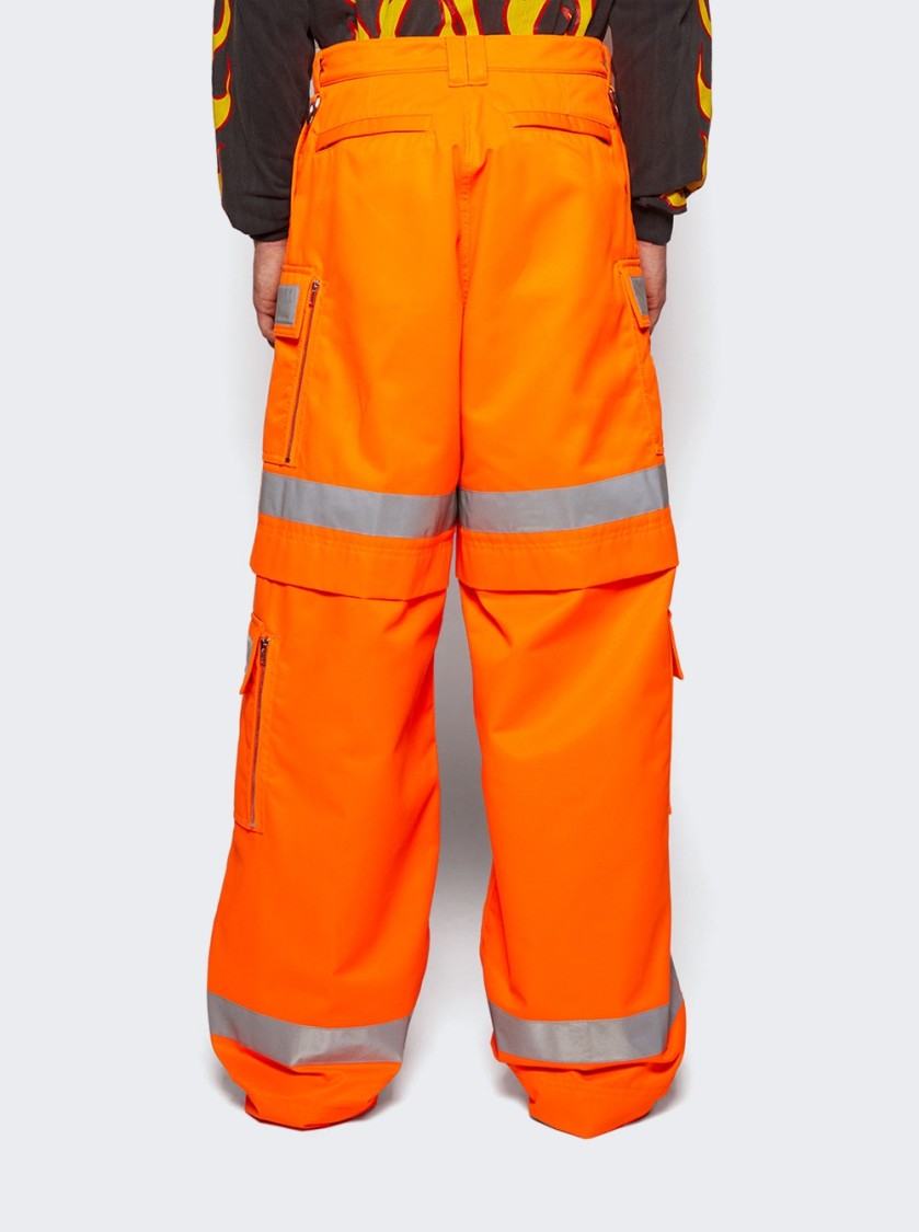 Vetements Workwear Pants Orange