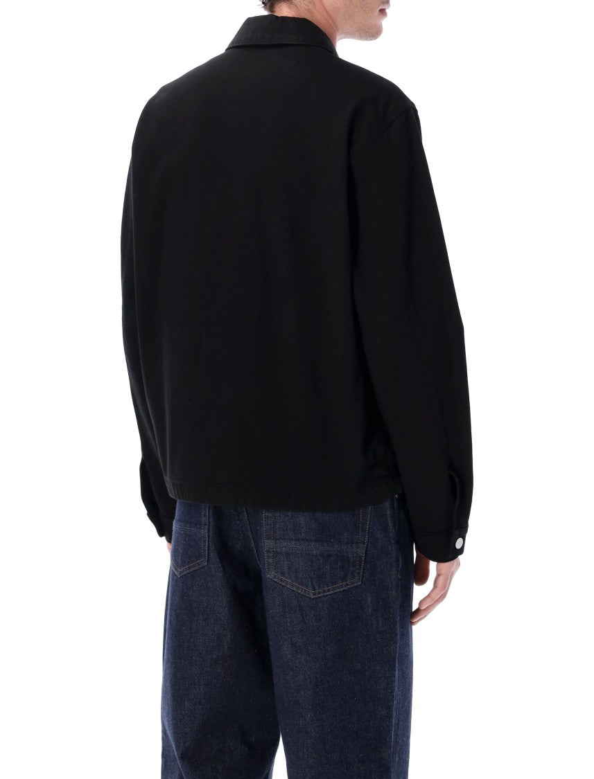 Stone Island Polypropylene Denim-Rinsed Coach Jacket