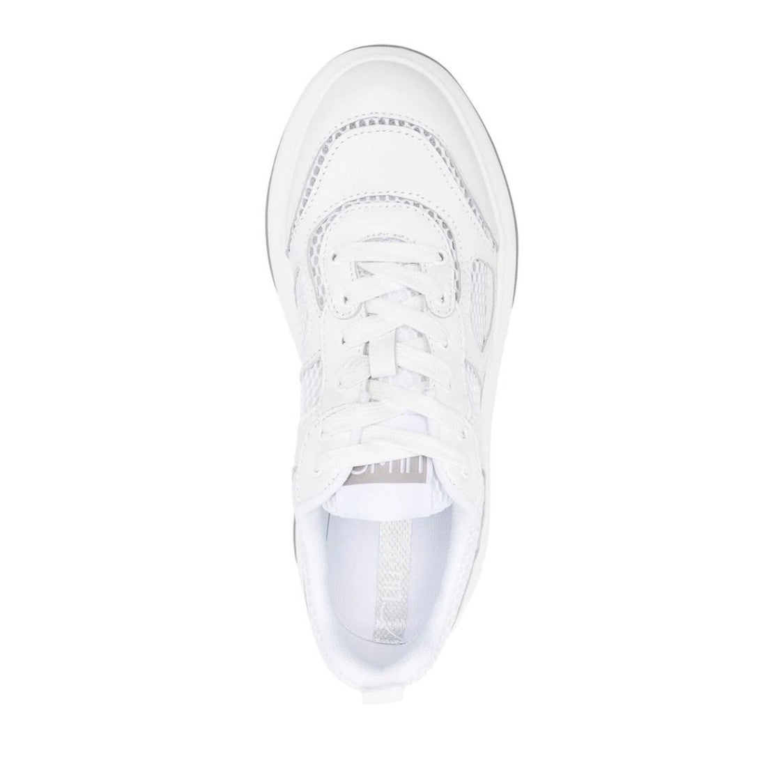 Liu Jo White June 14 Textured Grip Chunky Sole Sneakers
