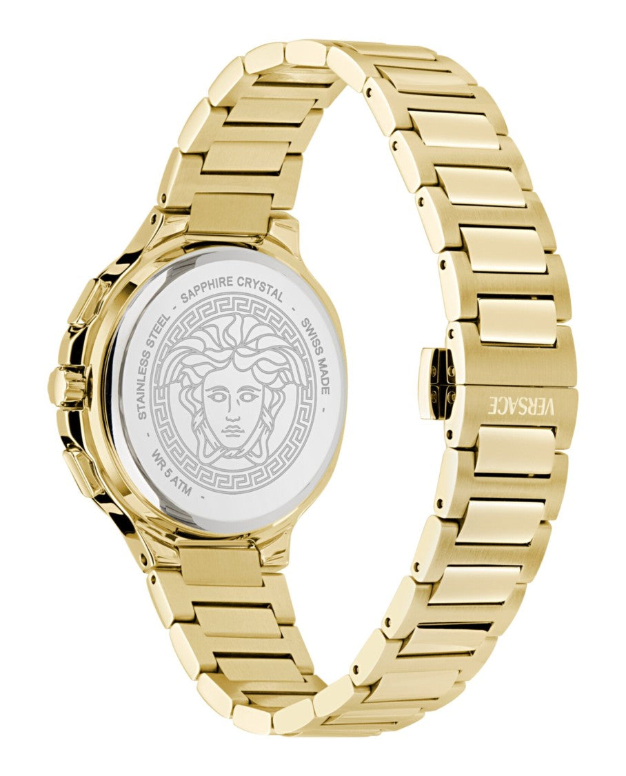 Versace V-Chrono Square Bracelet Watch