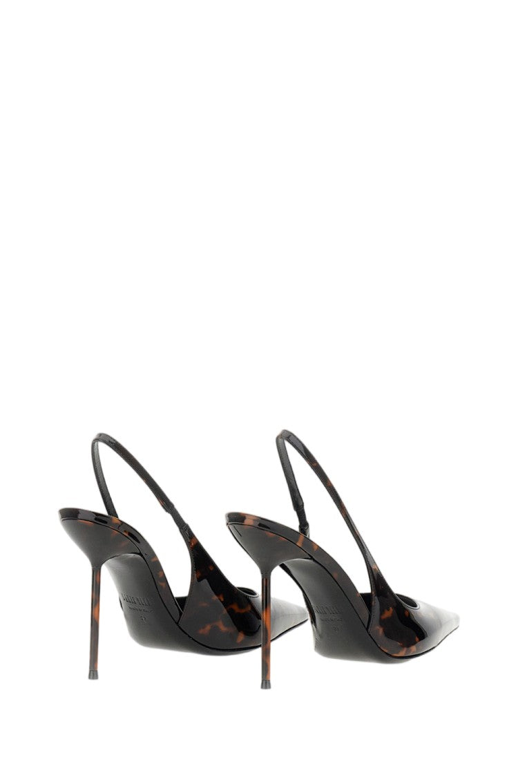 Paris Texas Brown Lidia Tortoiseshell Patent Leather Pumps