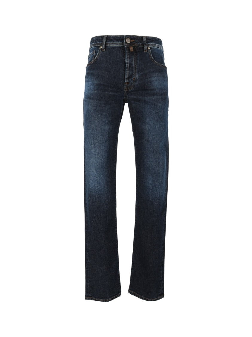 Jacob Cohen Dark Indigo Bard Slim-Fit Jeans