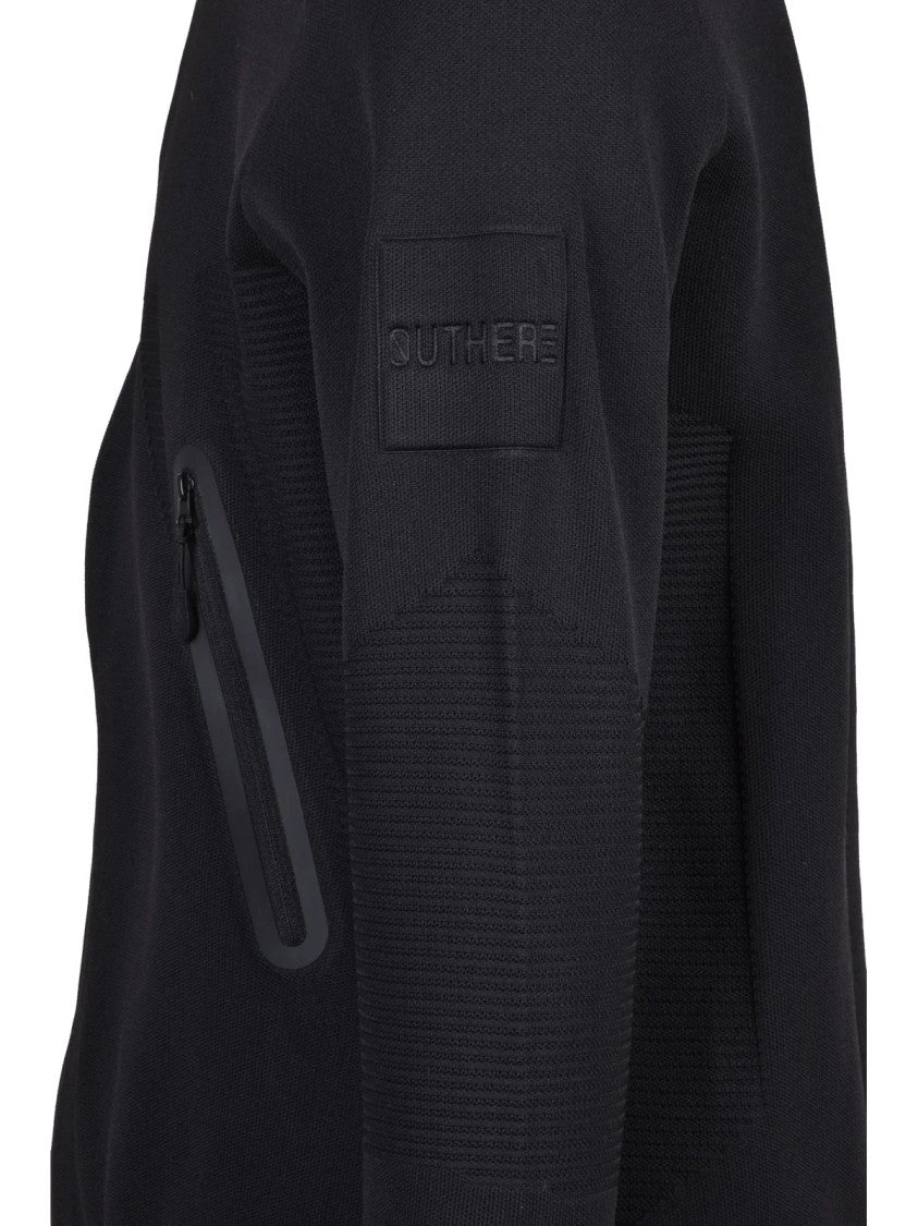 Outhere Black Polyester Technical Sweatshirt