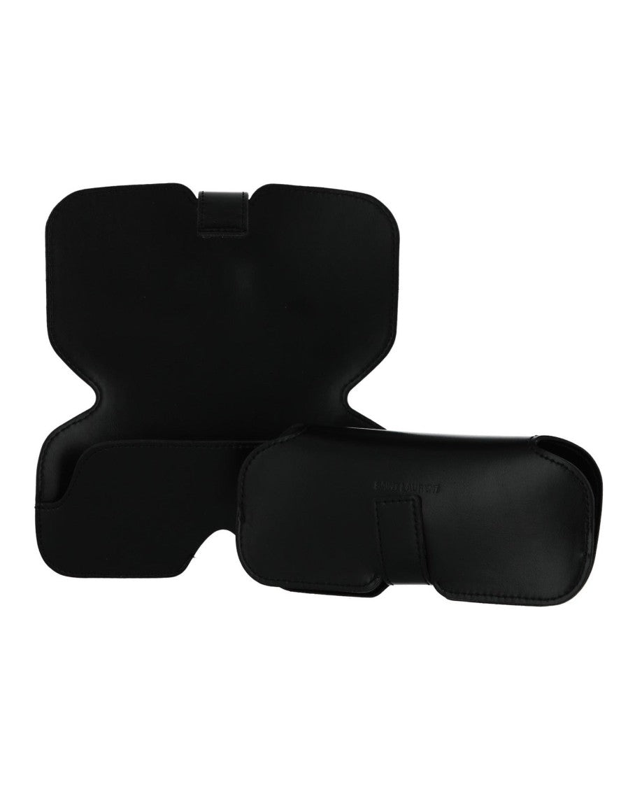 Saint Laurent Square-Frame Acetate Sunglasses With Saddle Nose Bridge