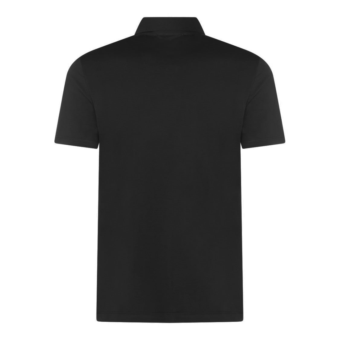 Malo Dark Brown Cotton Polo Shirt