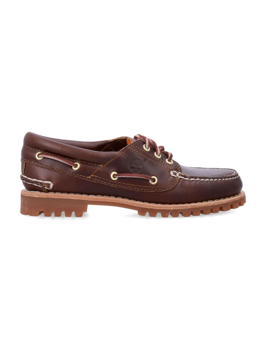 Timberland Classic Moccasin-Toe Boat Shoe With Rugged Sole
