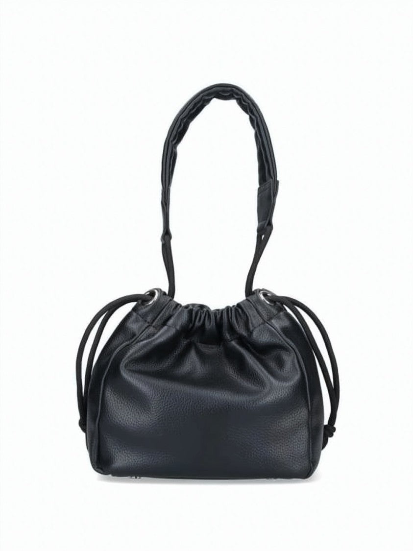 Vivienne Westwood Pebbled Texture Tote Bag With Gathered Design