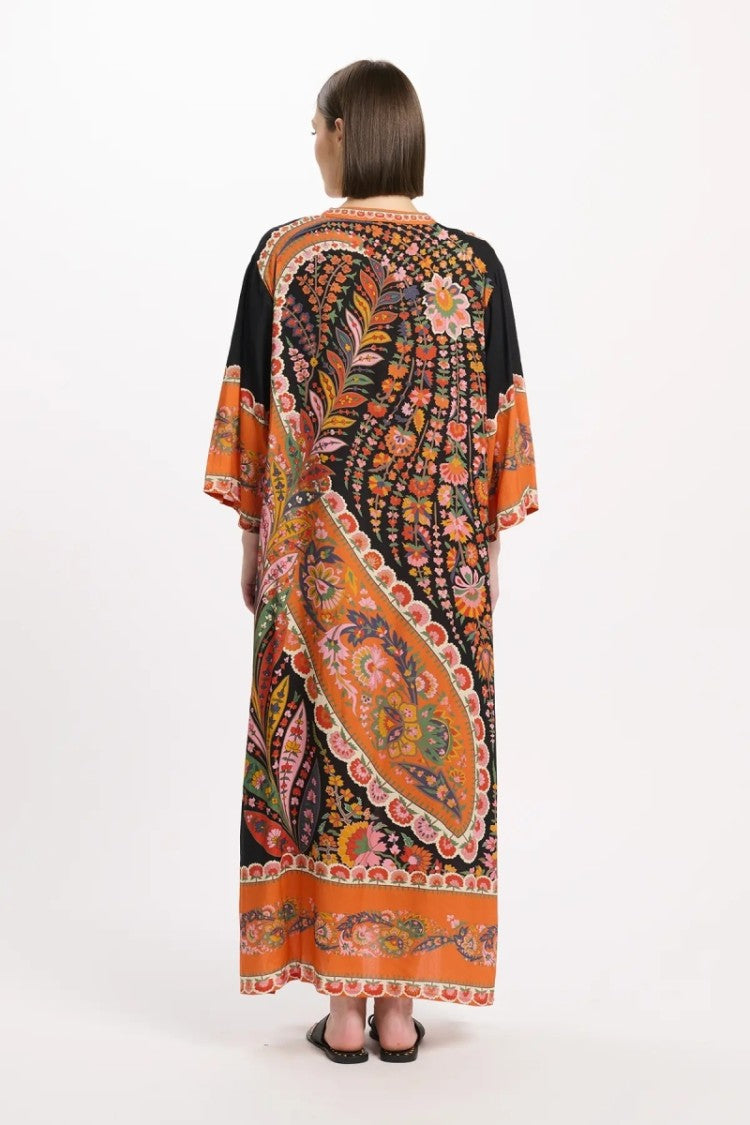 Miss June Long Dress Lior Floral Print Viscose