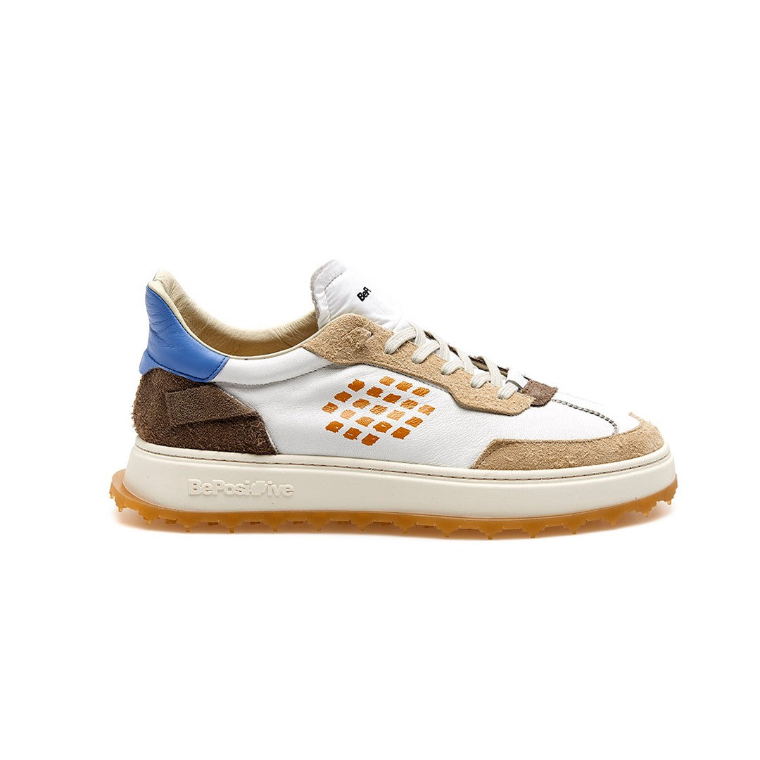 Bepositive Cuprace Wing - Leather + Suede Sneakers