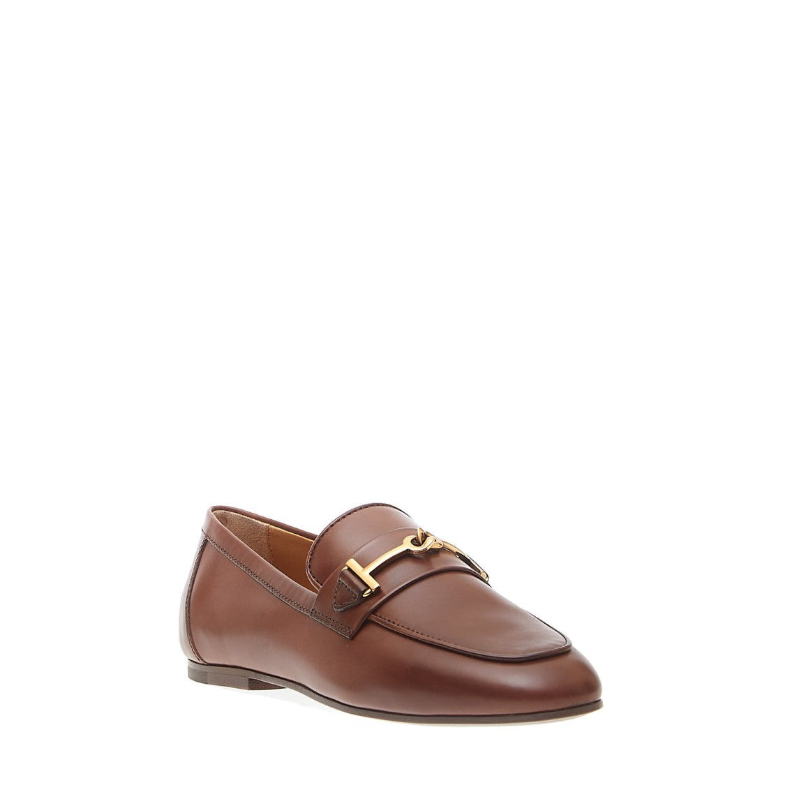 Tod's Leather Moccasin Leather Clamp