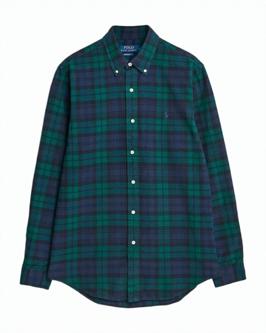 Polo Ralph Lauren Plaid Long-Sleeve Button-Up Shirt