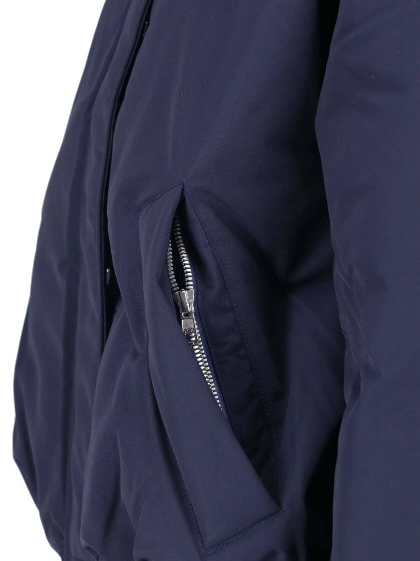 Polo Ralph Lauren Blue Teddy Collar Down Jacket