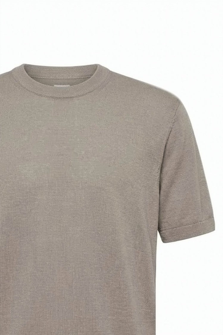 C.P. Company Relaxed Fit Linen Sweater With Crew Neckline
