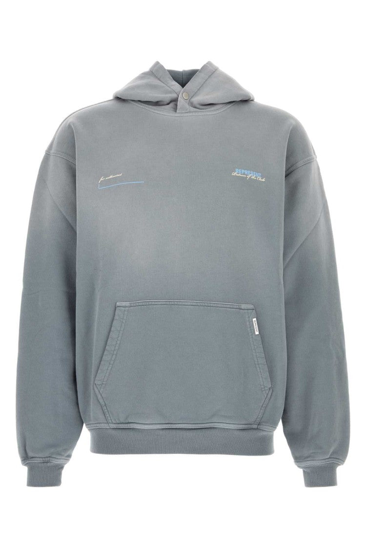 Represent Powder Blue Cotton Sweatshirt