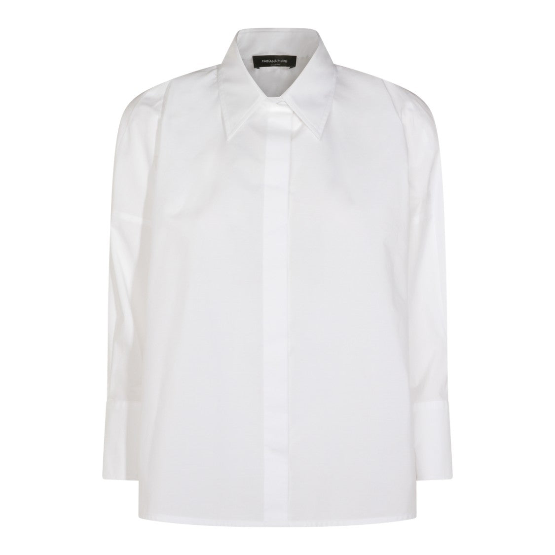 Fabiana Filippi White Cotton Shirt