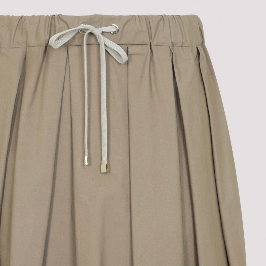 Max Mara Midi Skirt With Soft Pleats