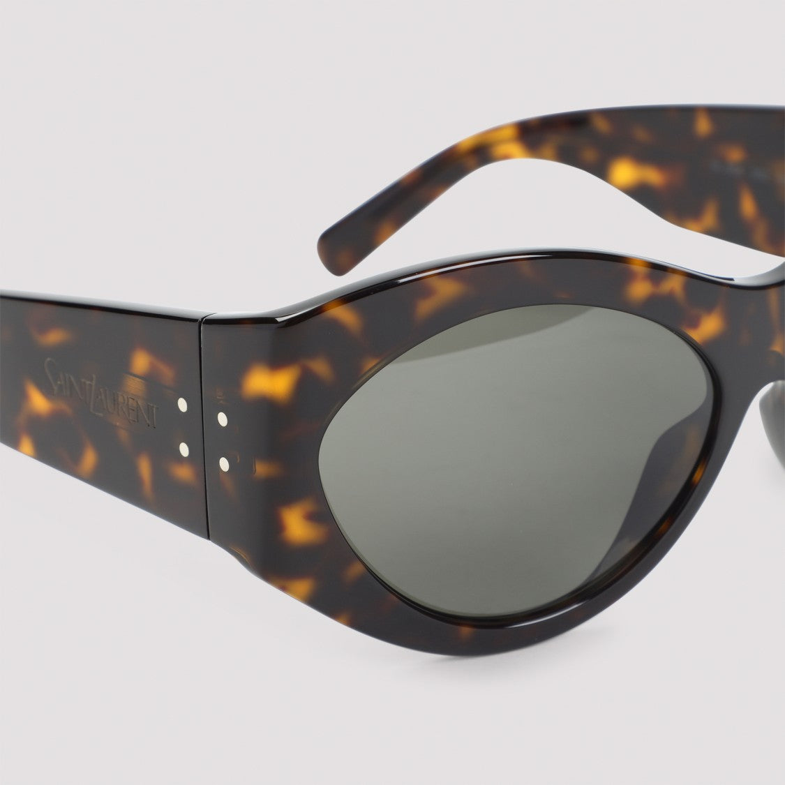 Saint Laurent Tortoiseshell Cat-Eye Sunglasses