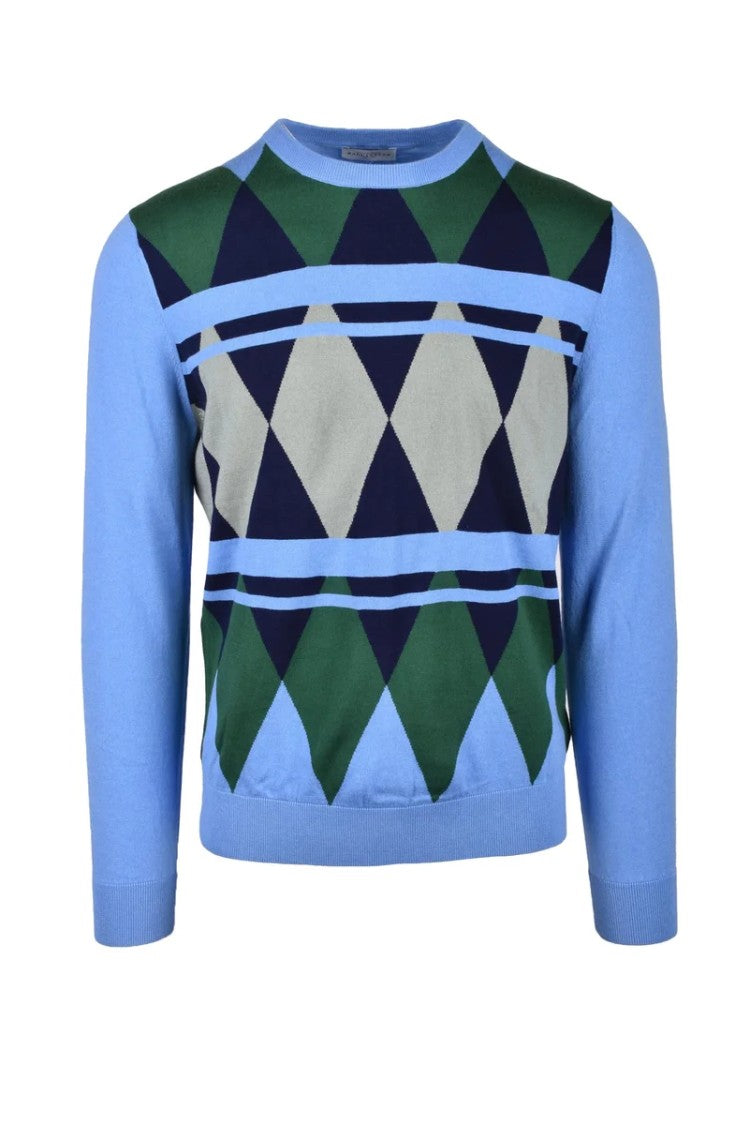 Ballantyne Sweater - Light Blue