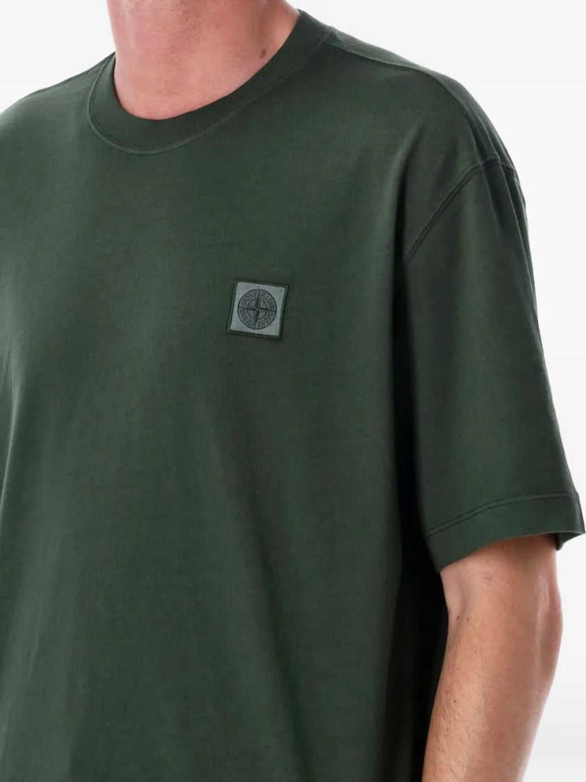 Stone Island Boxy Organic Cotton T-Shirt