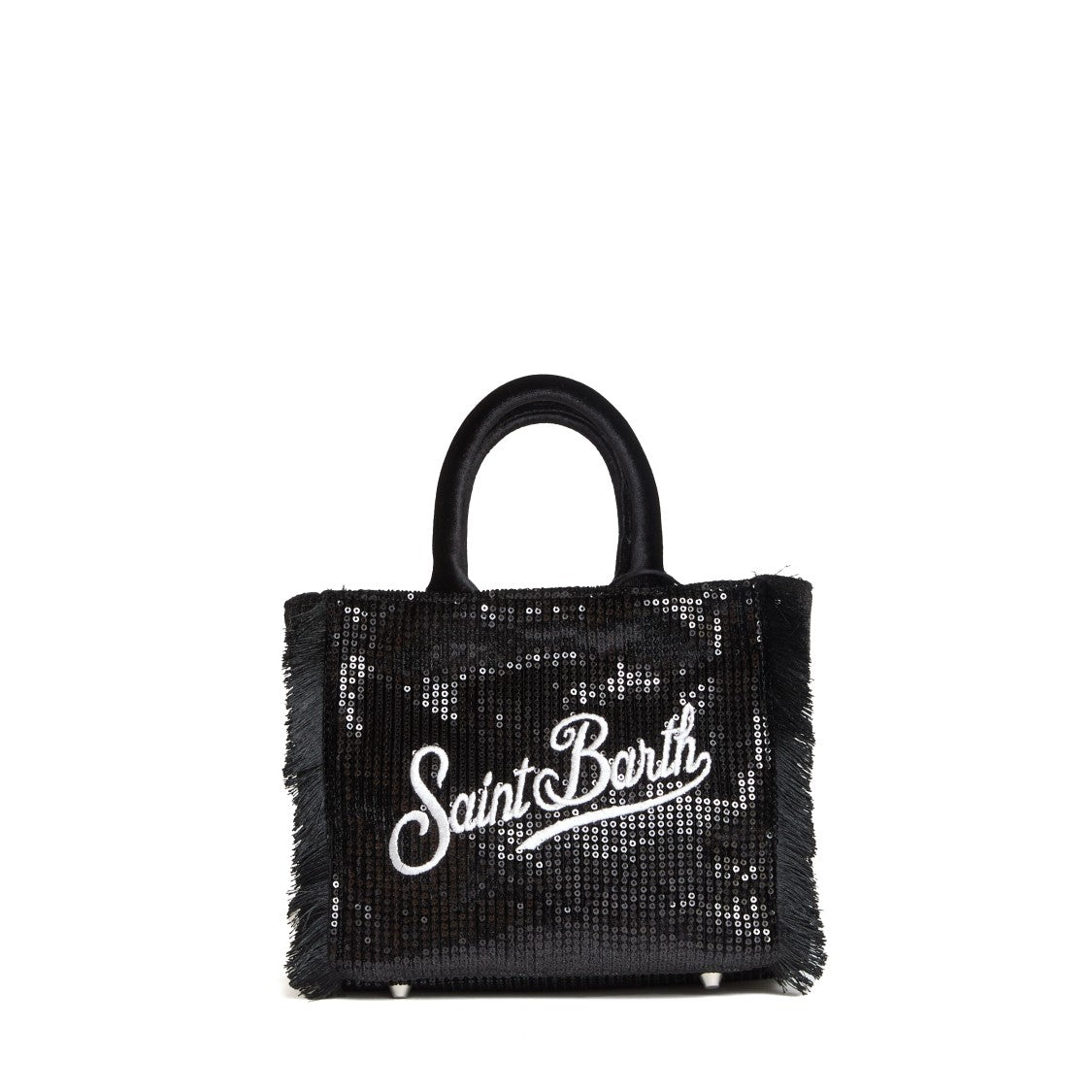 Mc2 Saint Barth Velvet Mini Vanity Bag, Sequins