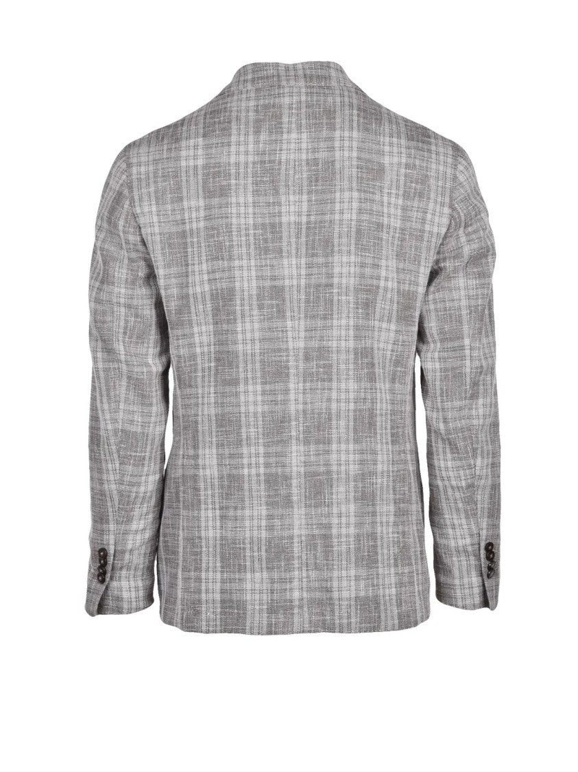 Luigi Bianchi Fitted Jacket - Grey