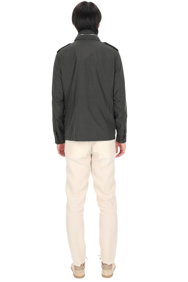 Moorer Denver-Stp Stretch Technical Field Jacket