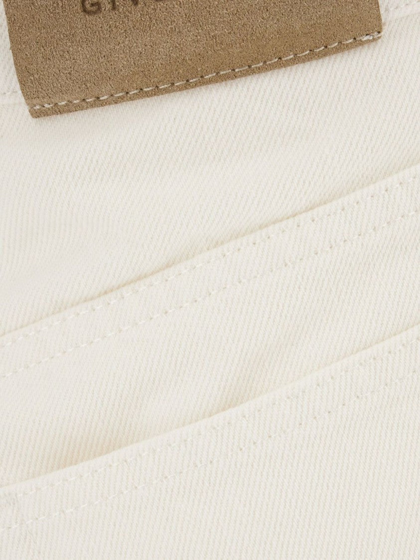 Givenchy White Cocoon Jeans