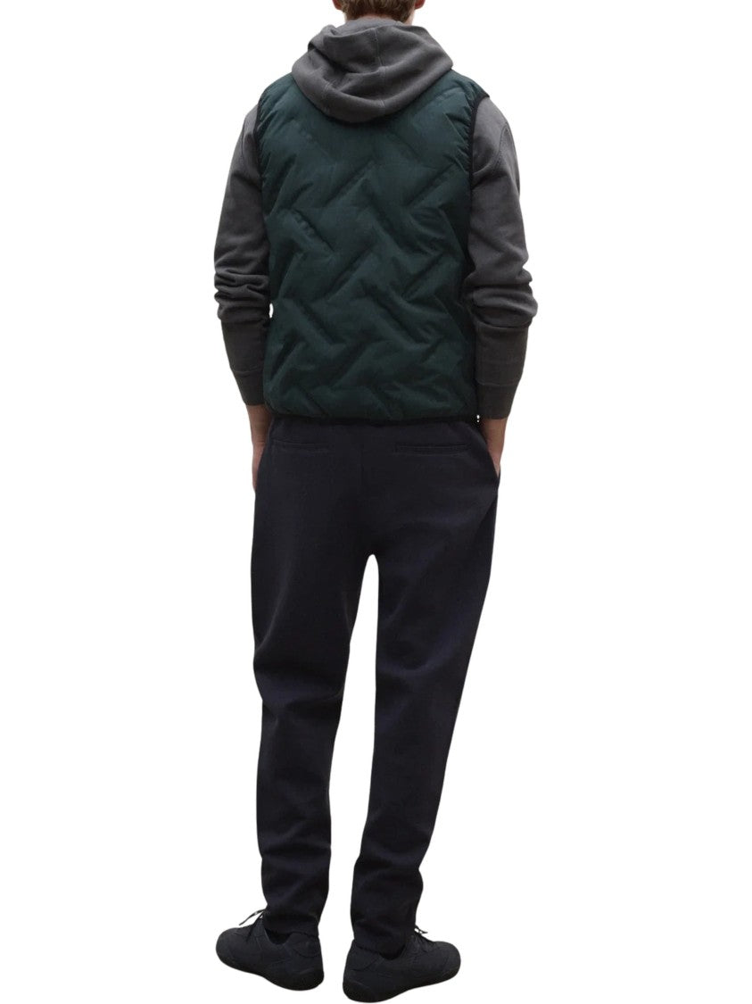 Ecoalf Santoño High Collar Padded Geometric Gilet