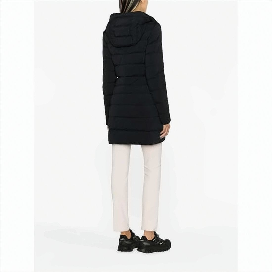 Canada Goose Mid-Thigh Length Horizontal Quilted Canada Goose Padded Coat