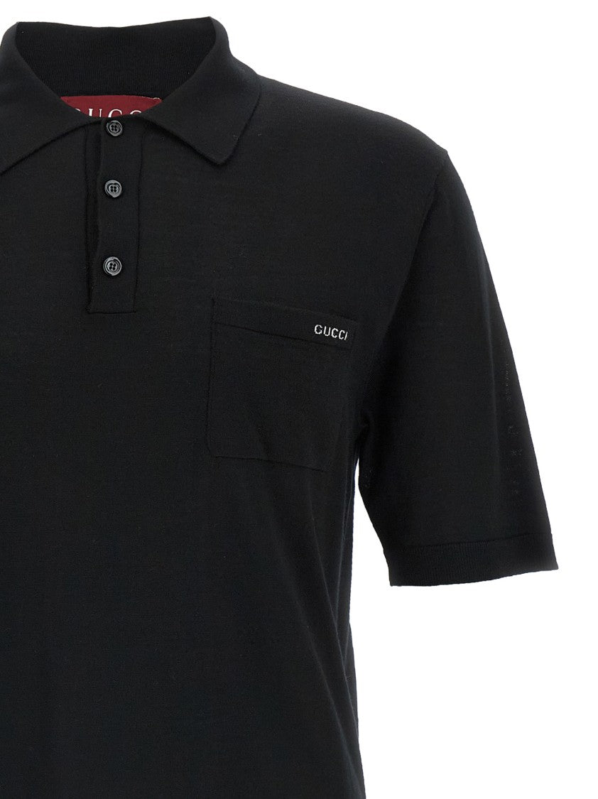 Gucci 'Intarsio ' Polo Shirt