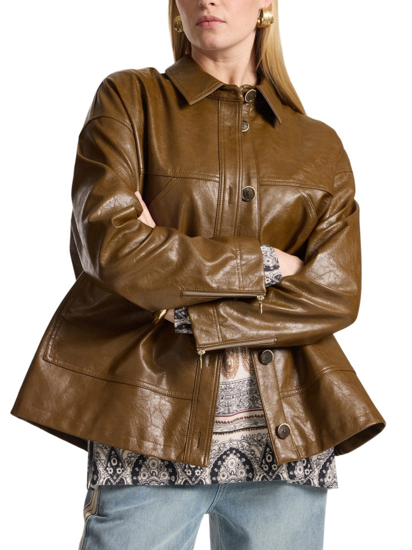Elena Miro` Giacca Oversize Boxy-Line Viscose Jacket