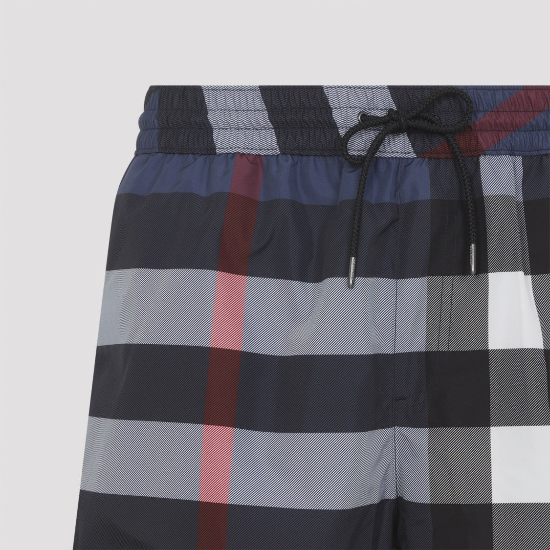 Burberry Classic Check Swim Shorts With Adjustable Fit