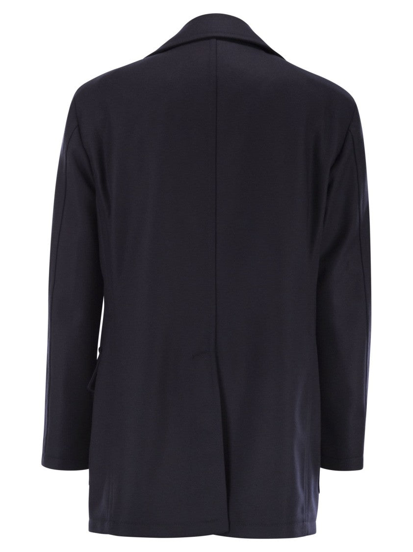 Tagliatore Lawrence - Double-Breasted Coat In Virgin Wool