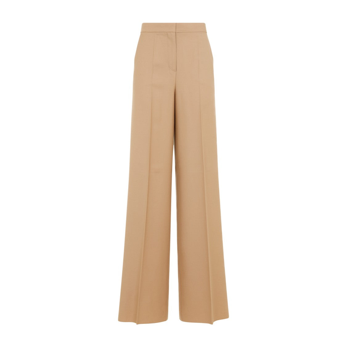 Max Mara Honey Brown Virgin Wool Senna Pants