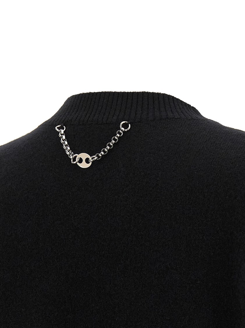 Paco Rabanne Trompe L'oeil Cardigan Sweater