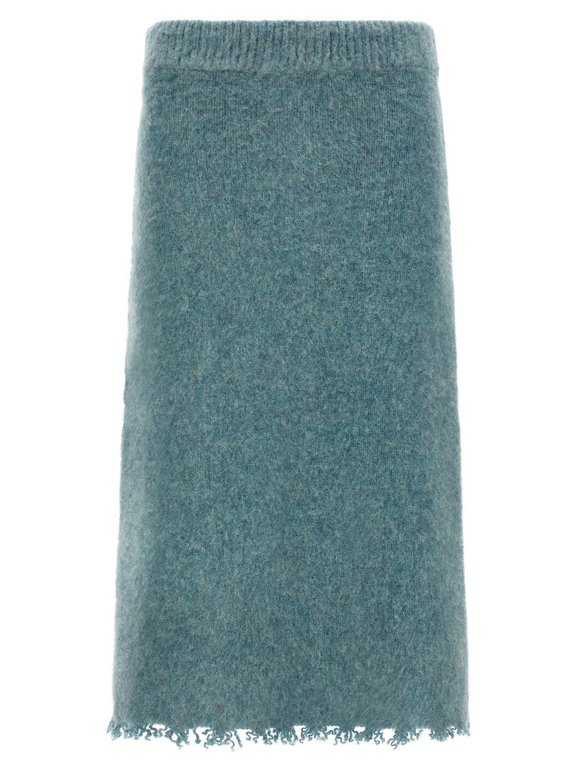 Jil Sander Wool Knit Skirt