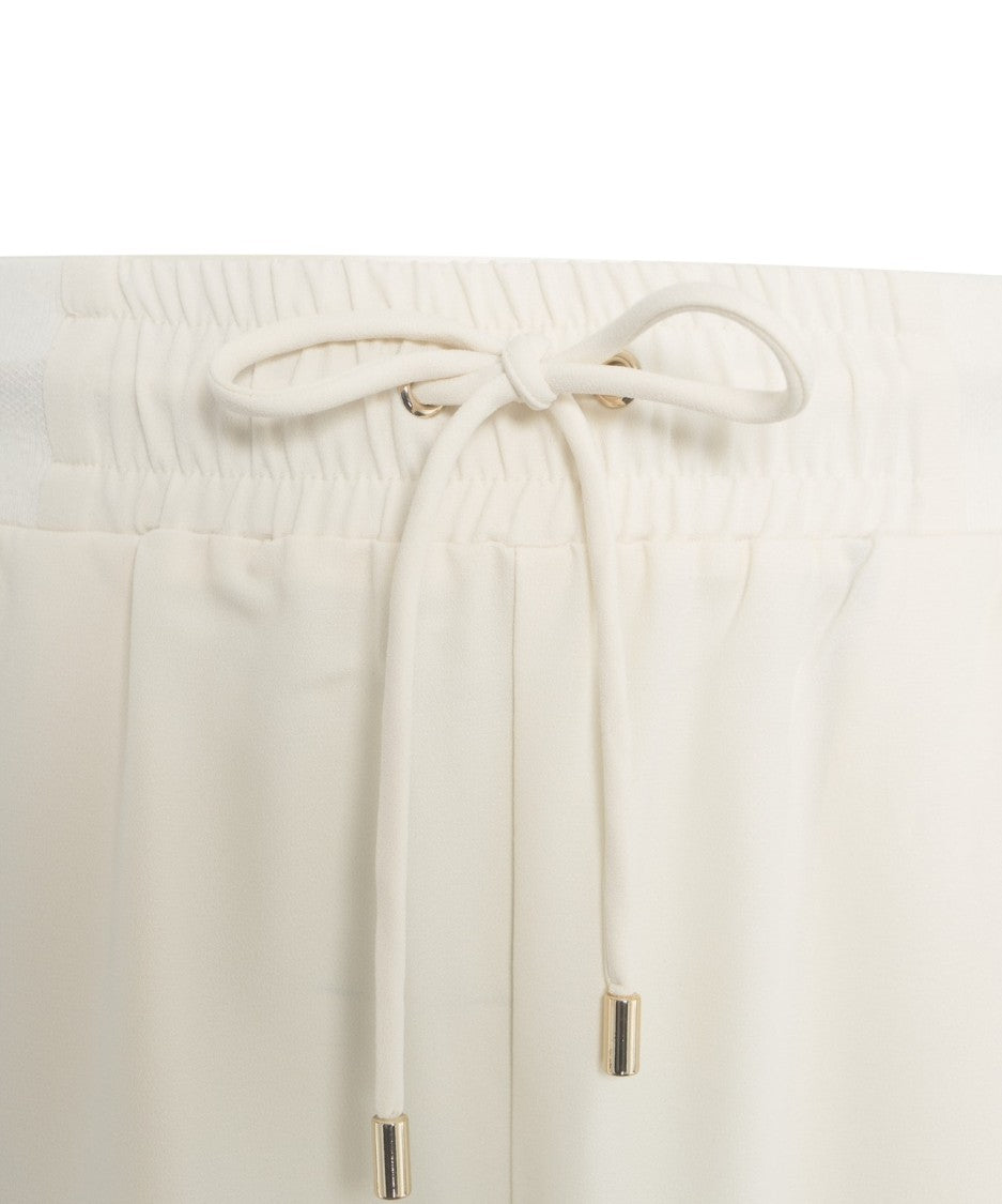 Liu Jo Joggers With Paillettes And Slip Pockets