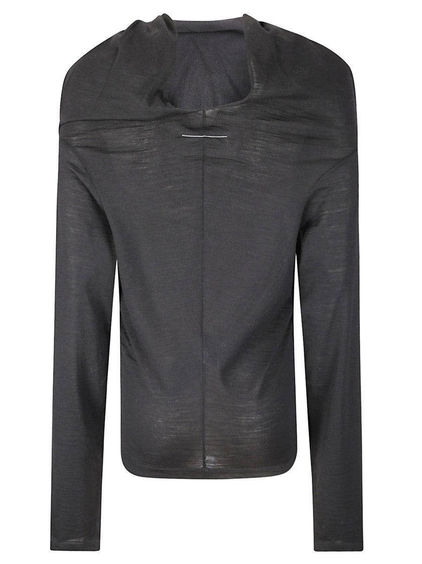 Mm6 By Maison Margiela Slim Fit Long-Sleeve Top