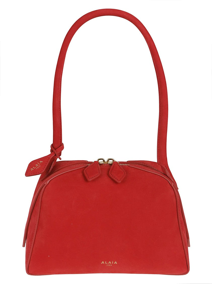 Alaïa Small Structured Bowling Bag With Tubular Handle
