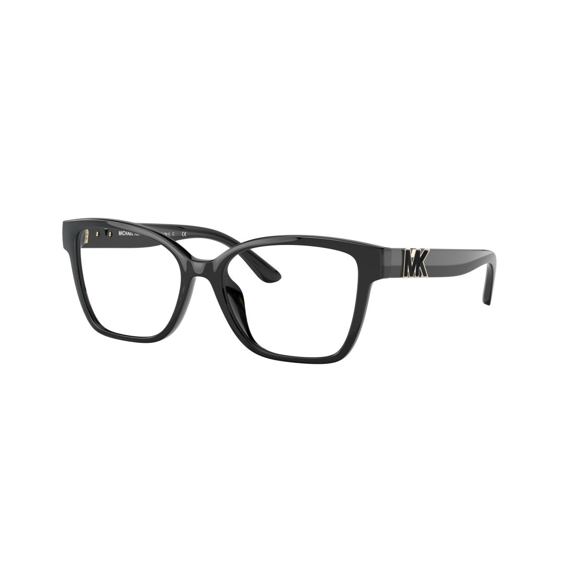 Michael Kors 0Mk4094u Rectangular Frame Eyeglasses With Glossy Black Finish