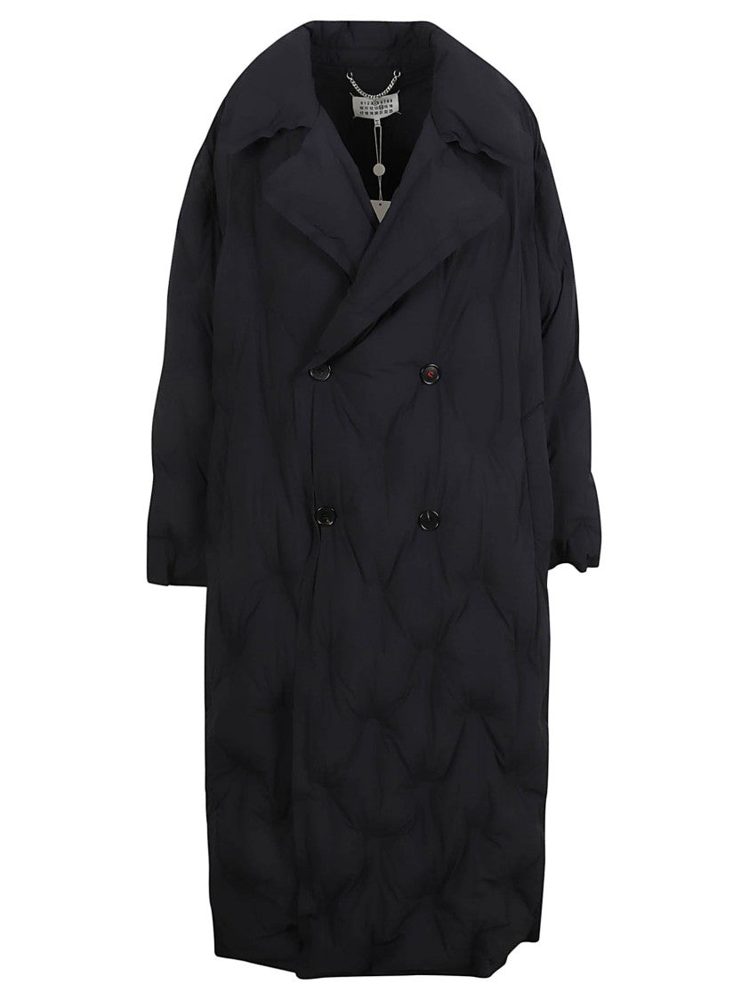 Maison Margiela Long Black Oversized Coat