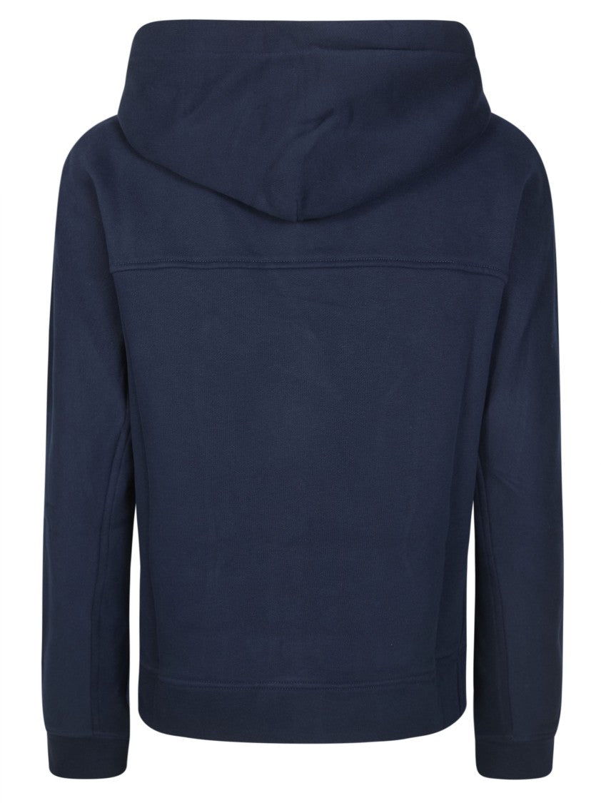 Max Mara Navy Nuvole Raglan Sleeve Hoodie